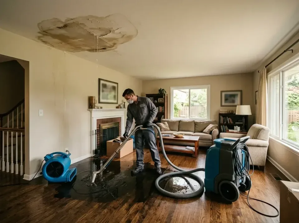 attic-pipe-burst-ceiling-drip-008 — frequently asked questions, Water Damage Restoration & Carpet Care in Spring Hill, TN